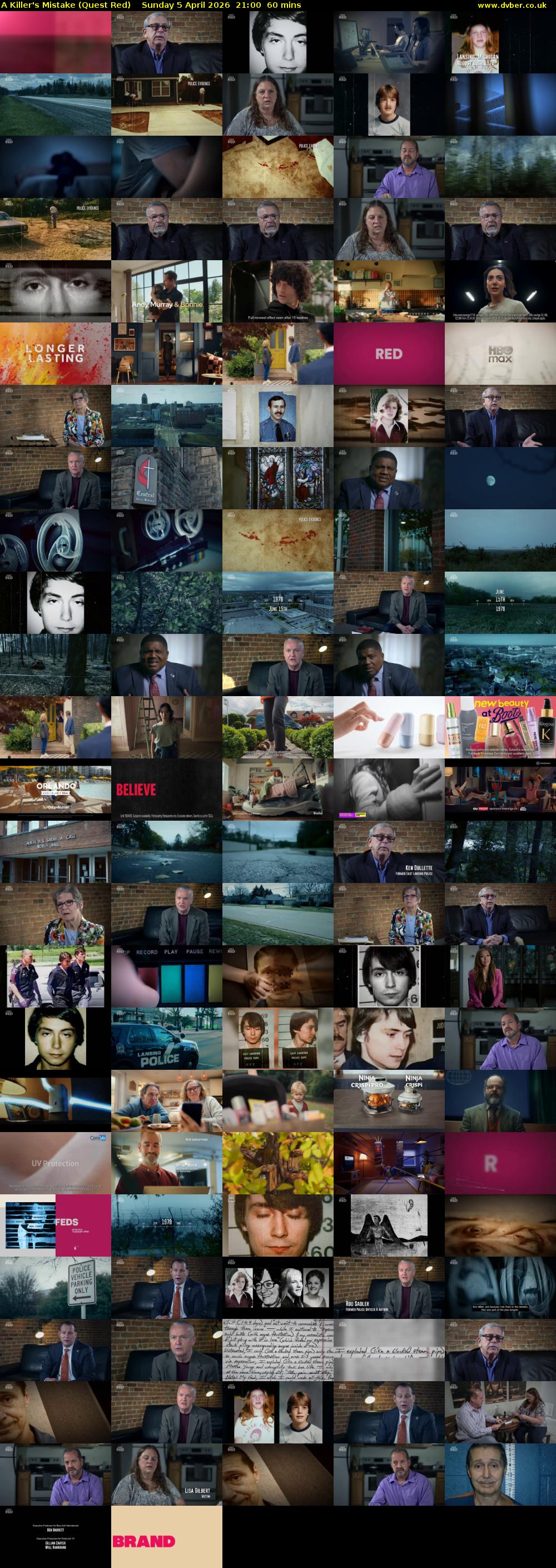 A Killer's Mistake (Quest Red) Sunday 5 April 2026 21:00 - 22:00