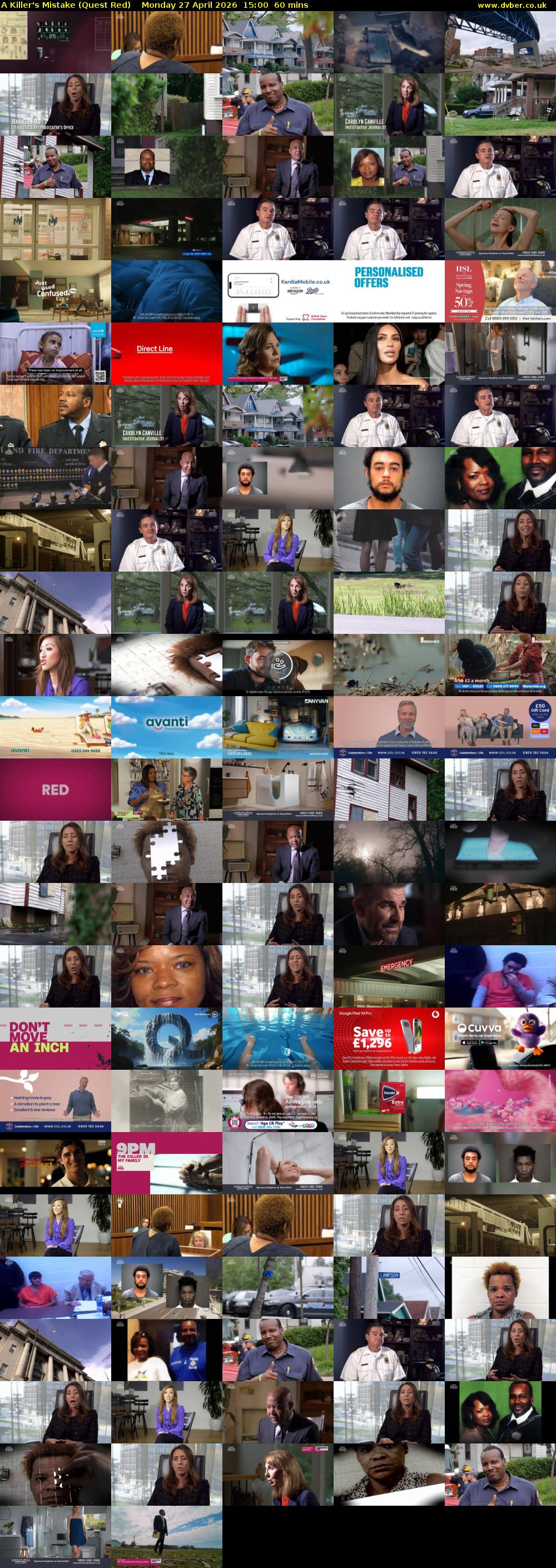 A Killer's Mistake (Quest Red) Monday 27 April 2026 15:00 - 16:00