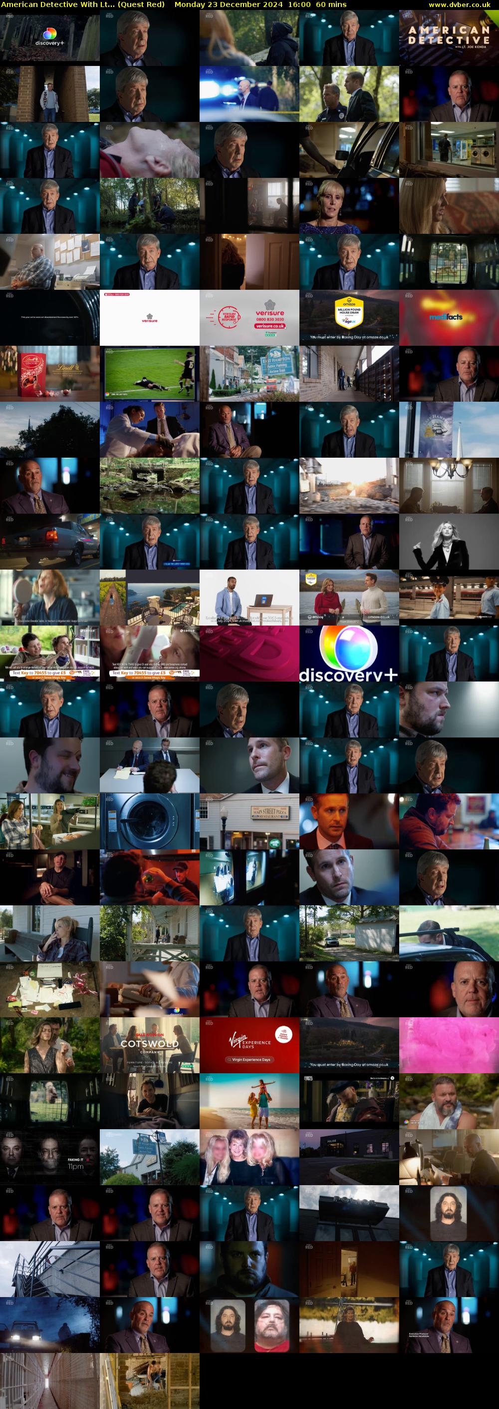 American Detective With Lt... (Quest Red) Monday 23 December 2024 16:00 - 17:00