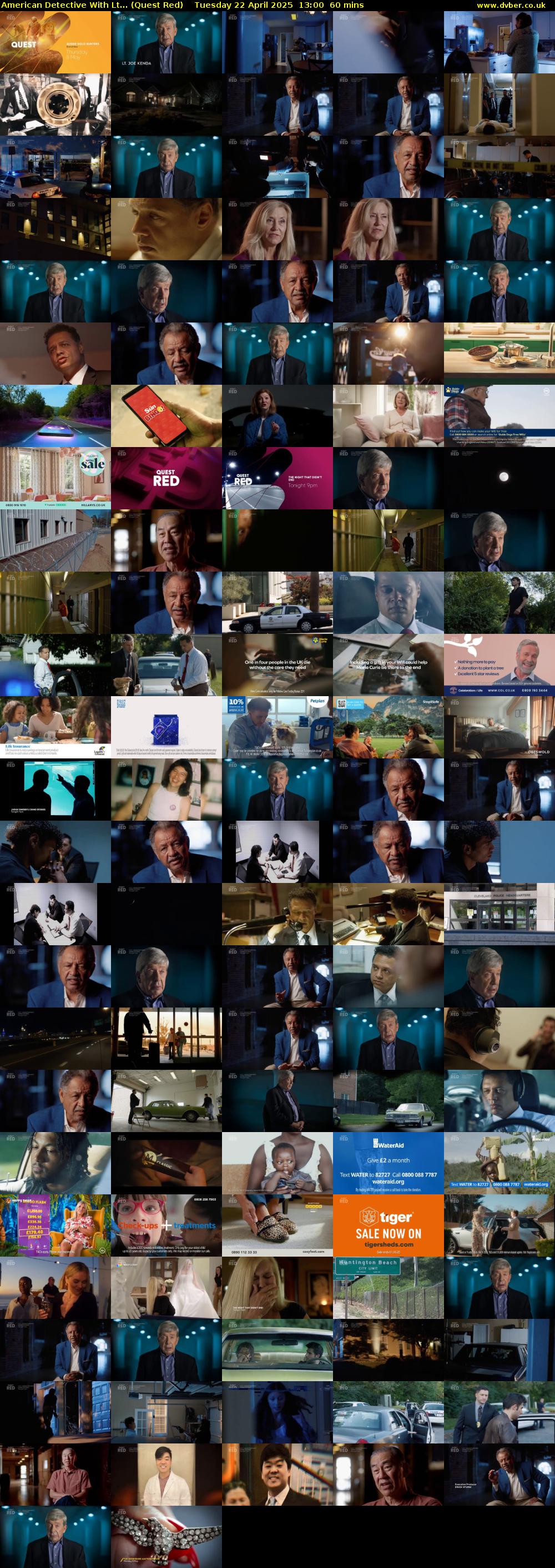 American Detective With Lt... (Quest Red) Tuesday 22 April 2025 13:00 - 14:00