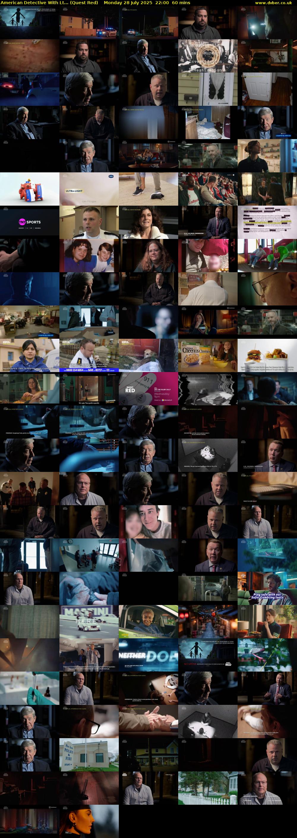 American Detective With Lt... (Quest Red) Monday 28 July 2025 22:00 - 23:00