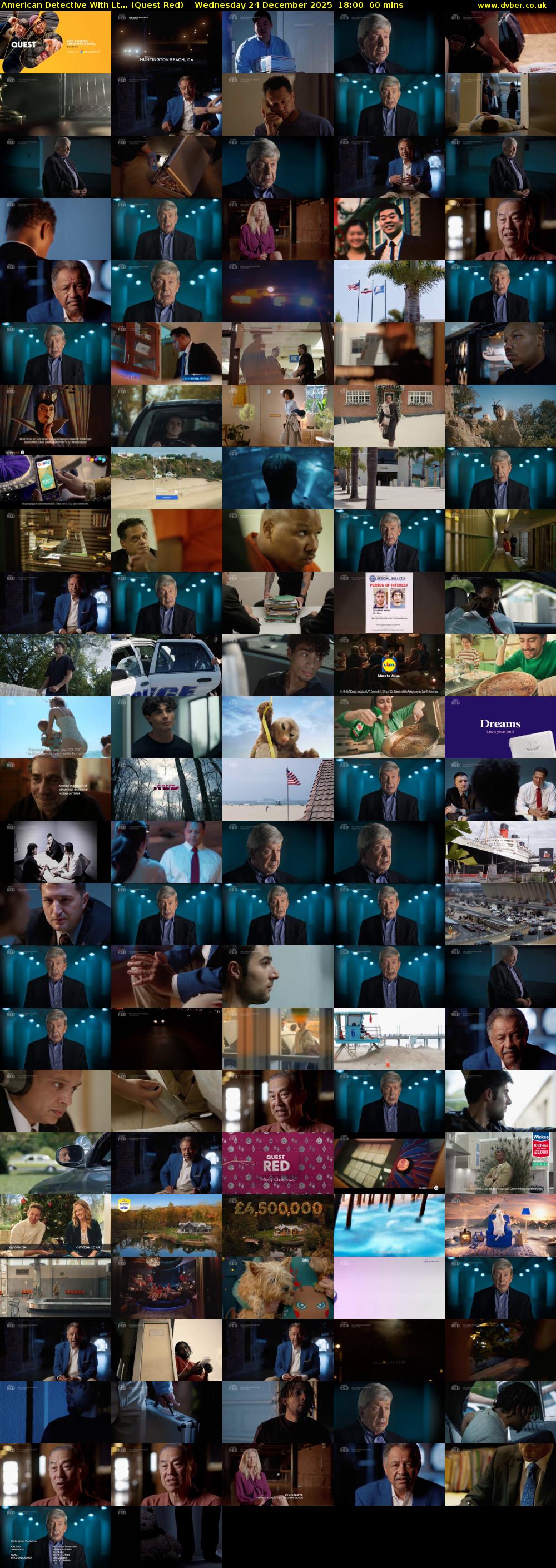 American Detective With Lt... (Quest Red) Wednesday 24 December 2025 18:00 - 19:00