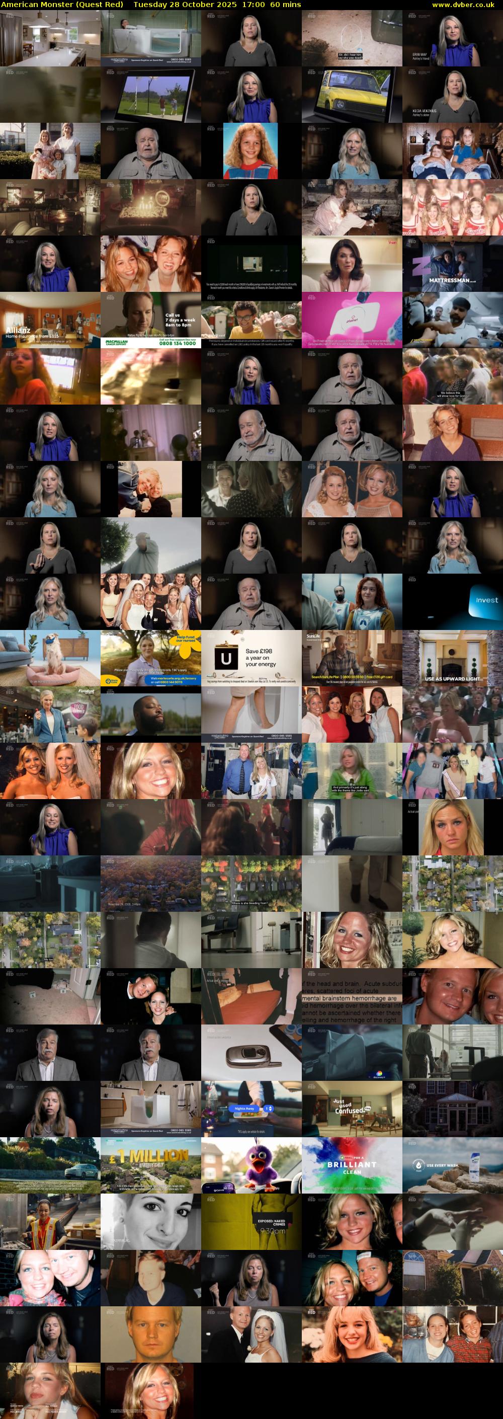 American Monster (Quest Red) Tuesday 28 October 2025 17:00 - 18:00