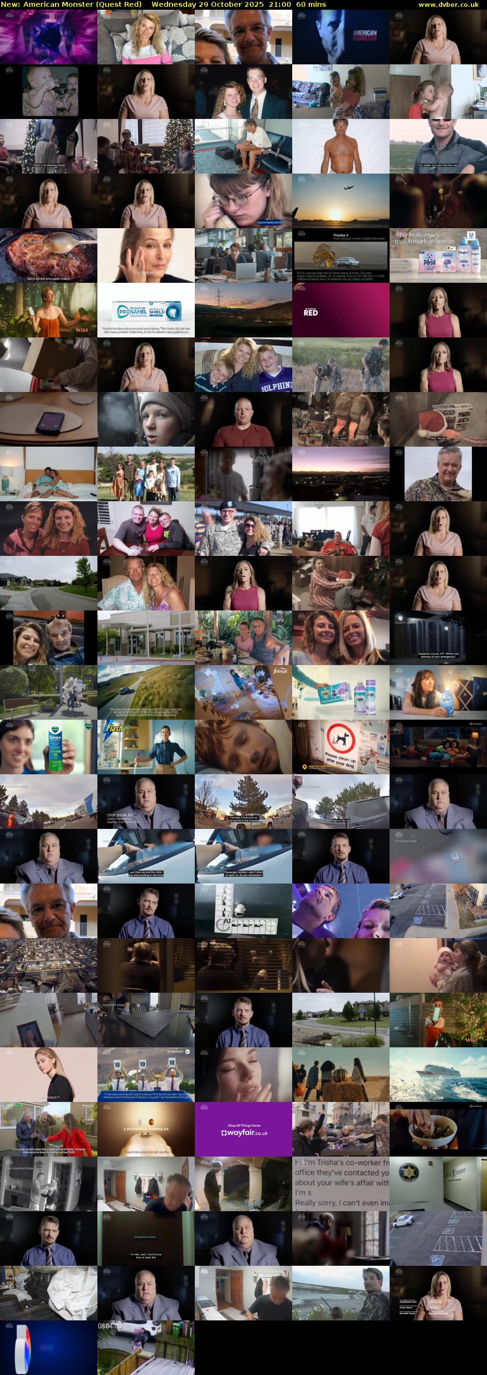 American Monster (Quest Red) Wednesday 29 October 2025 21:00 - 22:00