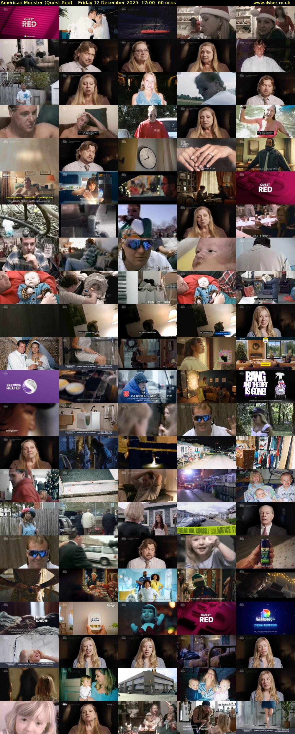 American Monster (Quest Red) Friday 12 December 2025 17:00 - 18:00