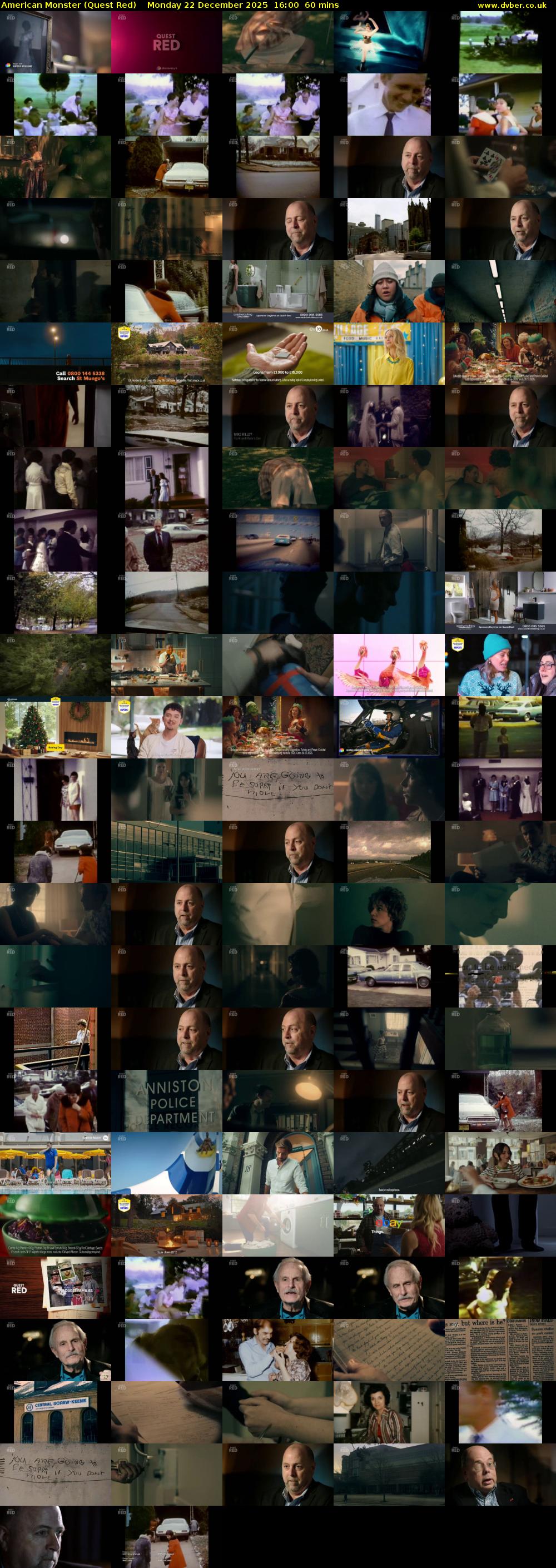 American Monster (Quest Red) Monday 22 December 2025 16:00 - 17:00