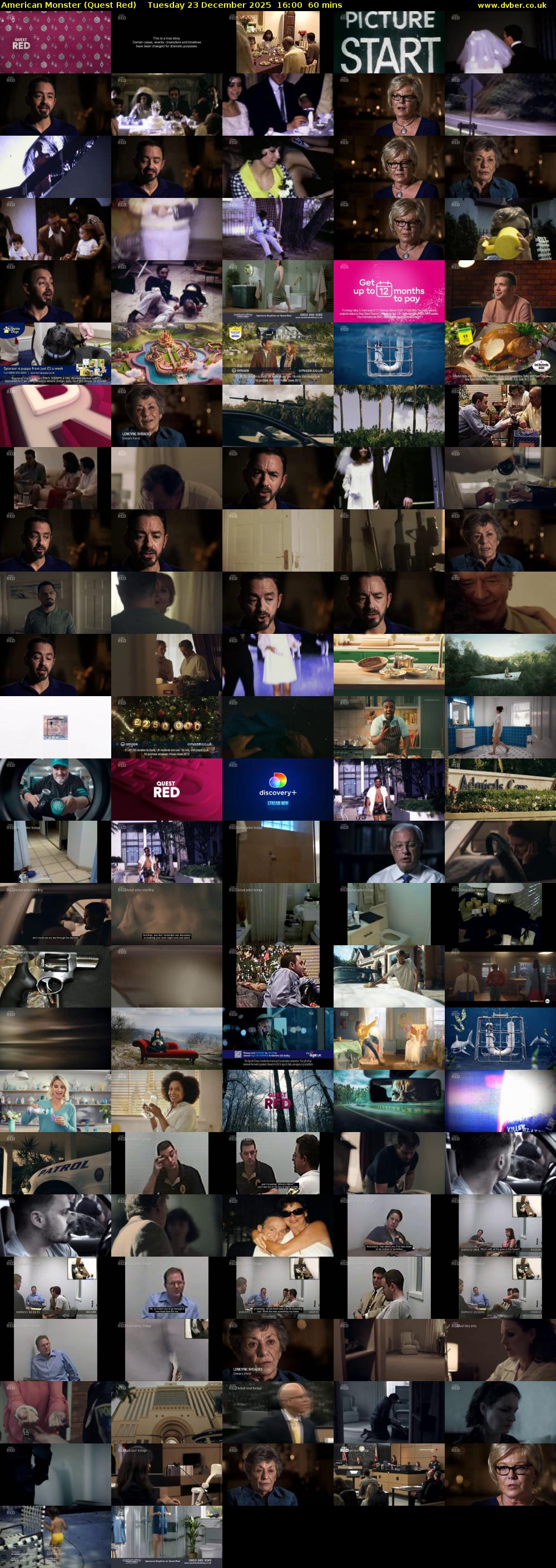 American Monster (Quest Red) Tuesday 23 December 2025 16:00 - 17:00