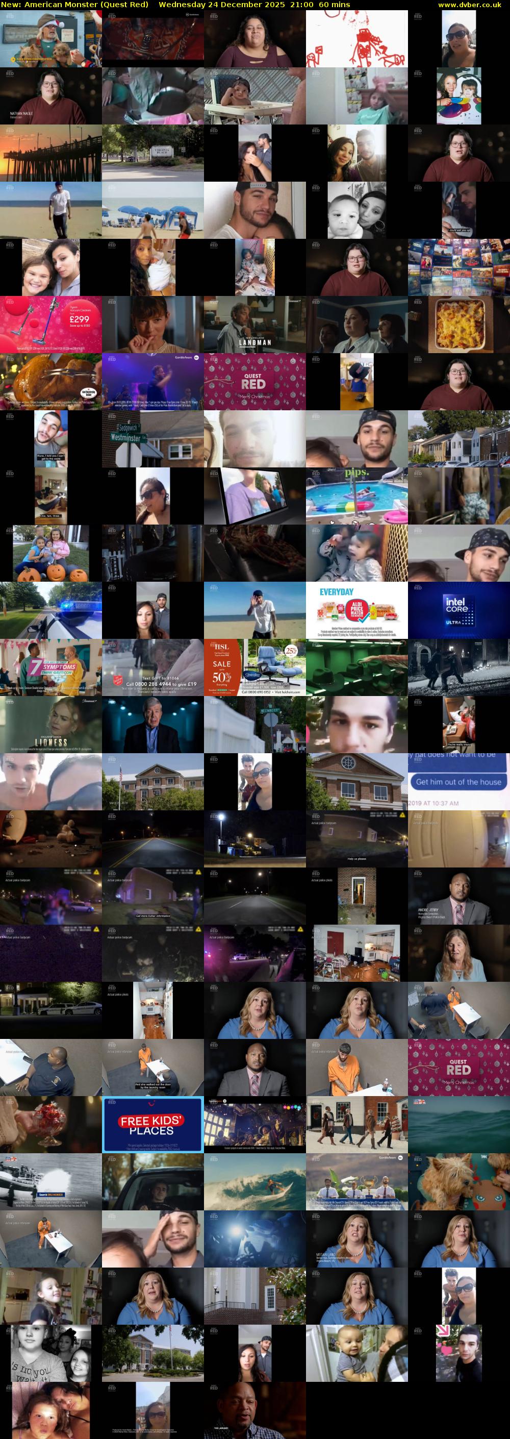 American Monster (Quest Red) Wednesday 24 December 2025 21:00 - 22:00