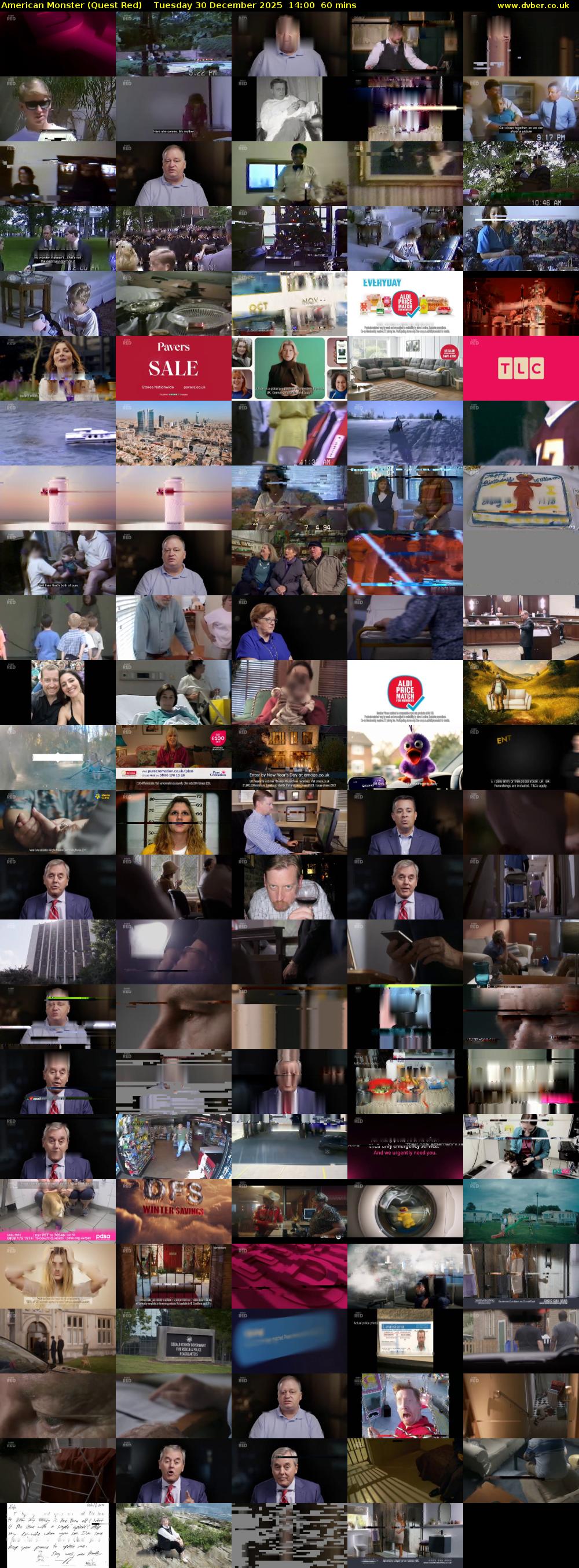 American Monster (Quest Red) Tuesday 30 December 2025 14:00 - 15:00