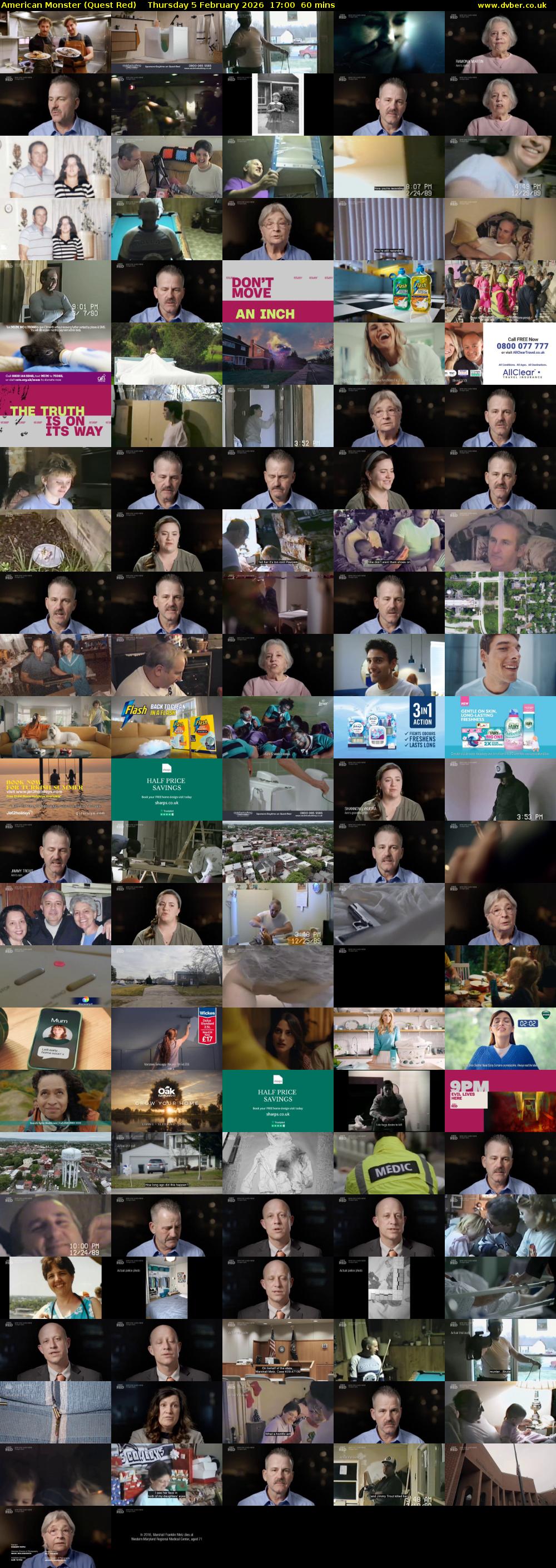 American Monster (Quest Red) Thursday 5 February 2026 17:00 - 18:00