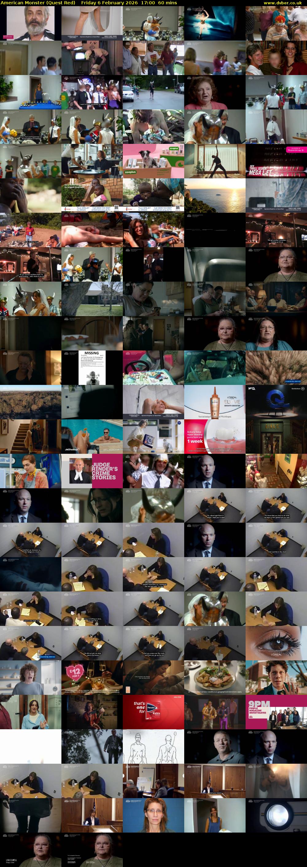 American Monster (Quest Red) Friday 6 February 2026 17:00 - 18:00