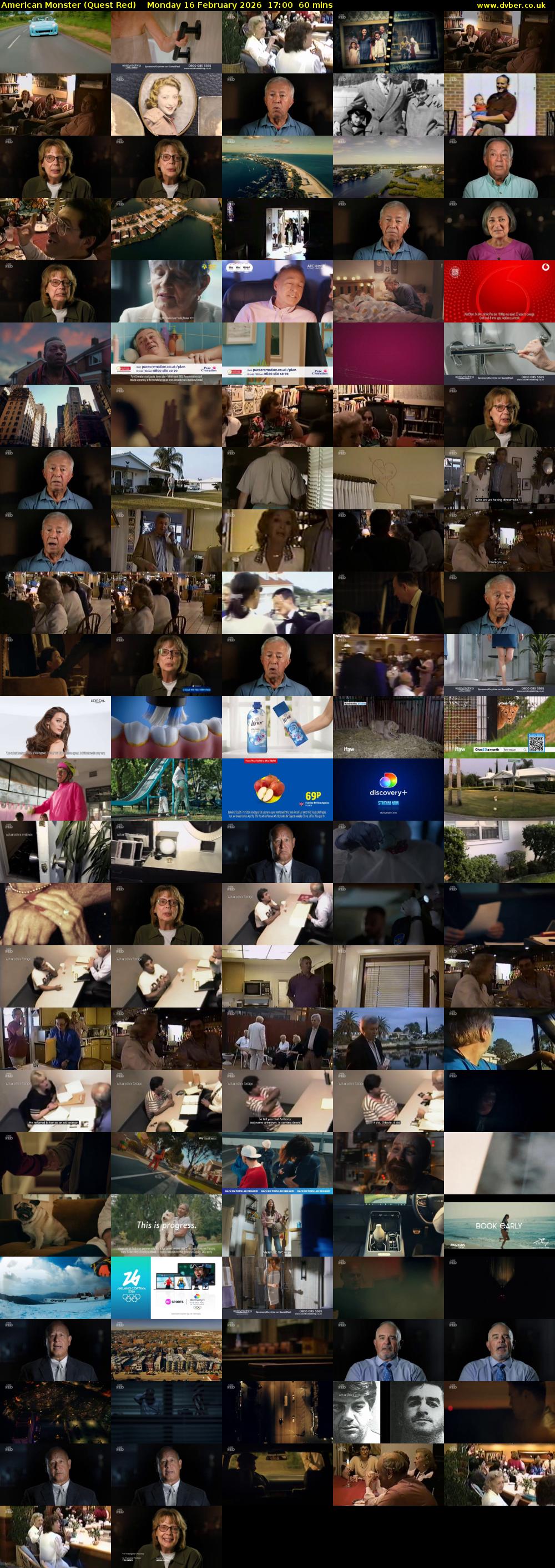 American Monster (Quest Red) Monday 16 February 2026 17:00 - 18:00