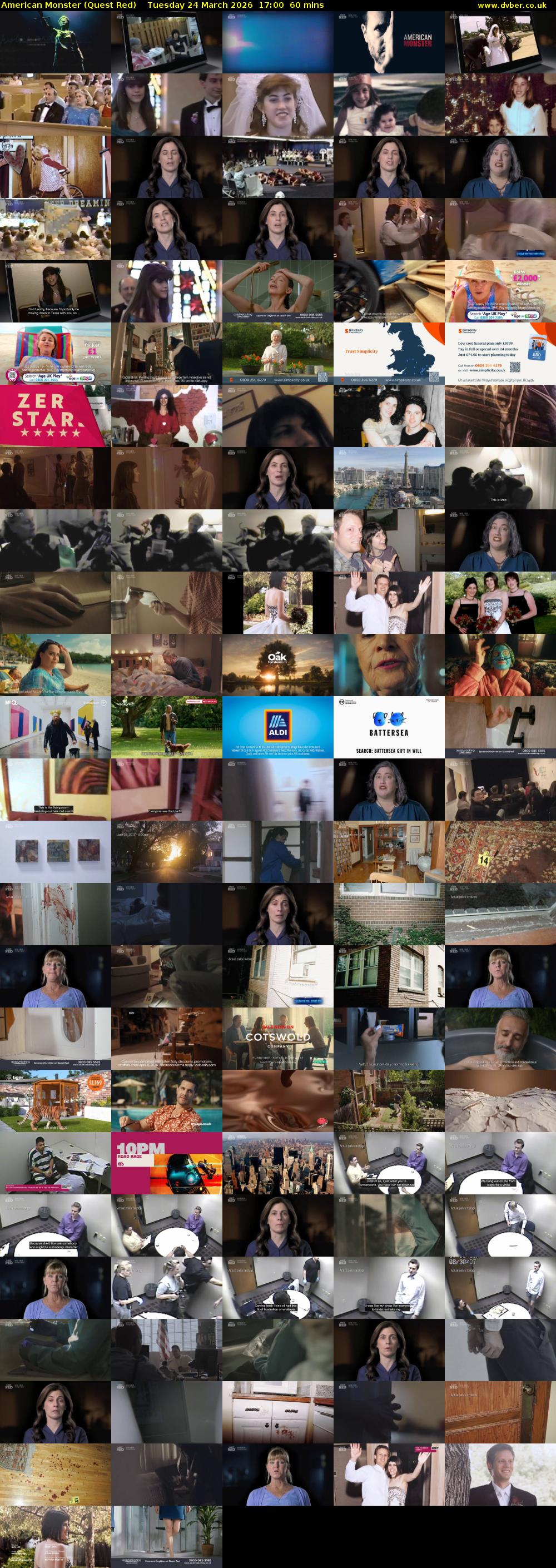 American Monster (Quest Red) Tuesday 24 March 2026 17:00 - 18:00