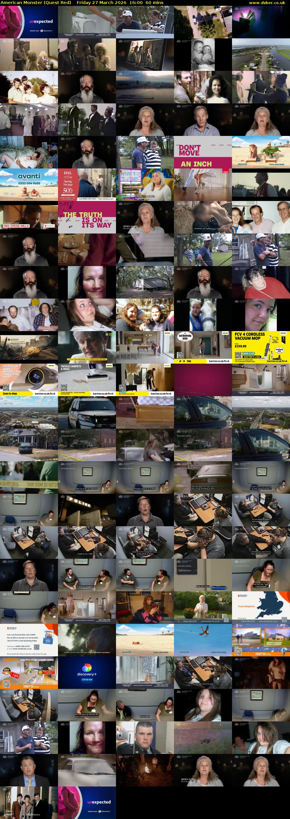 American Monster (Quest Red) Friday 27 March 2026 16:00 - 17:00