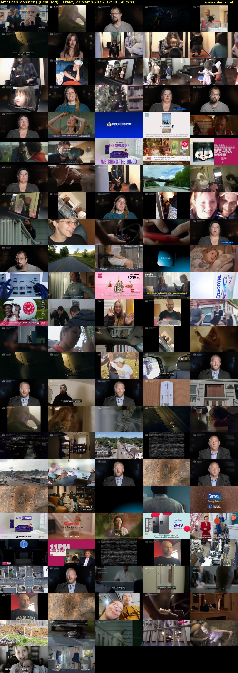 American Monster (Quest Red) Friday 27 March 2026 17:00 - 18:00