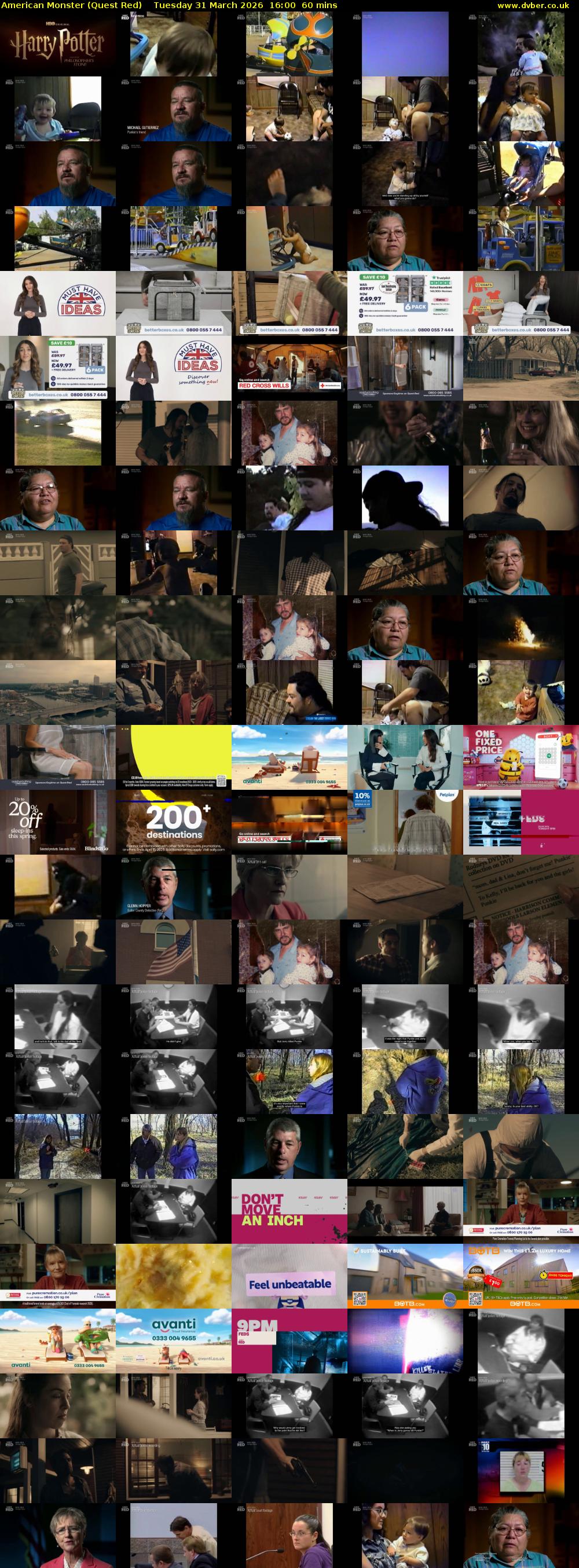 American Monster (Quest Red) Tuesday 31 March 2026 16:00 - 17:00