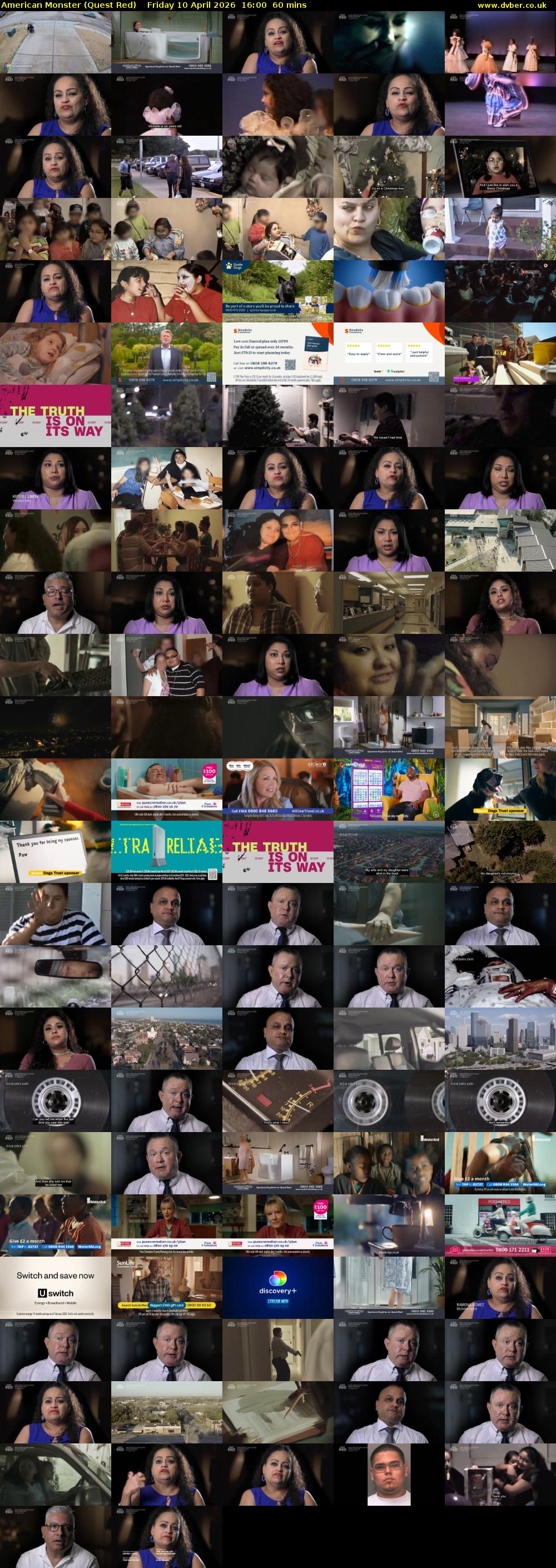 American Monster (Quest Red) Friday 10 April 2026 16:00 - 17:00