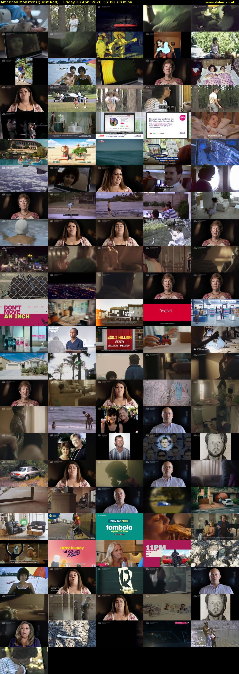 American Monster (Quest Red) Friday 10 April 2026 17:00 - 18:00