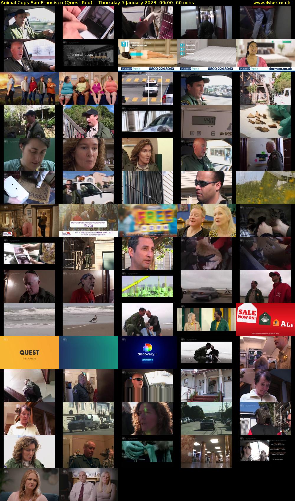 Animal Cops San Francisco (Quest Red) Thursday 5 January 2023 09:00 - 10:00