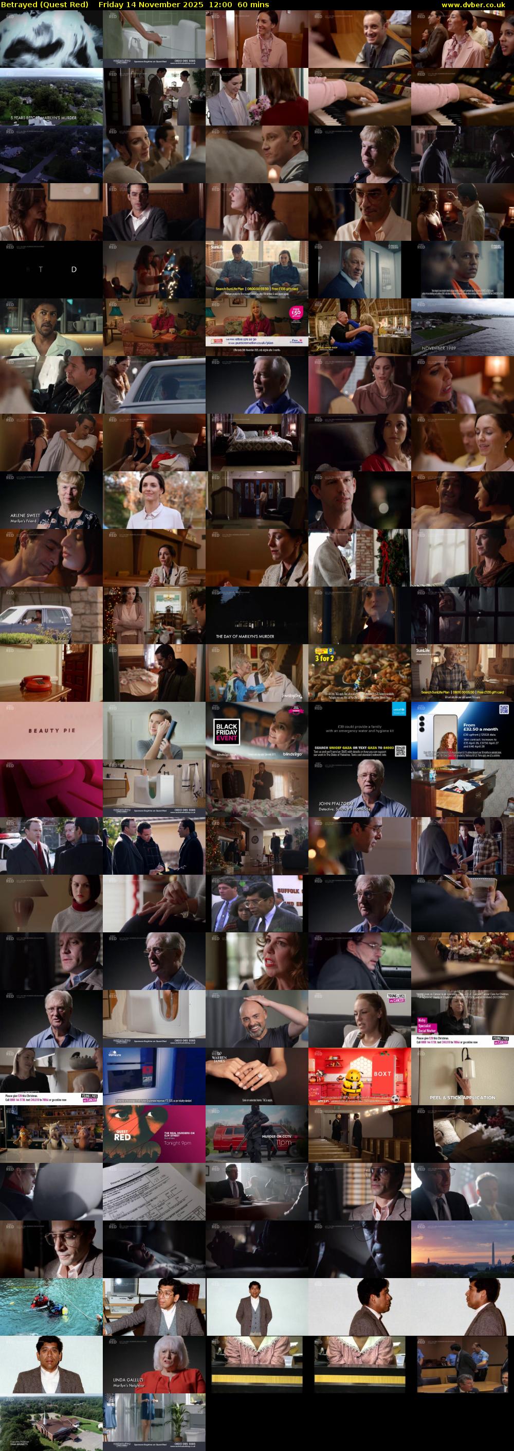 Betrayed (Quest Red) Friday 14 November 2025 12:00 - 13:00