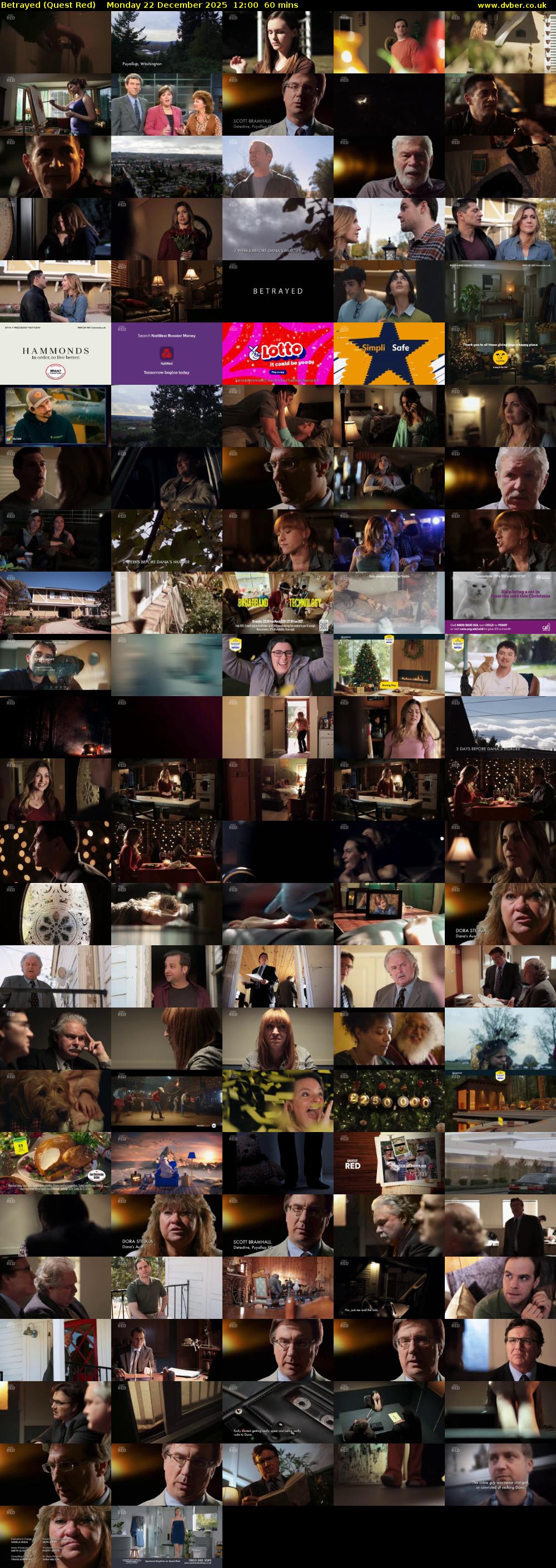 Betrayed (Quest Red) Monday 22 December 2025 12:00 - 13:00