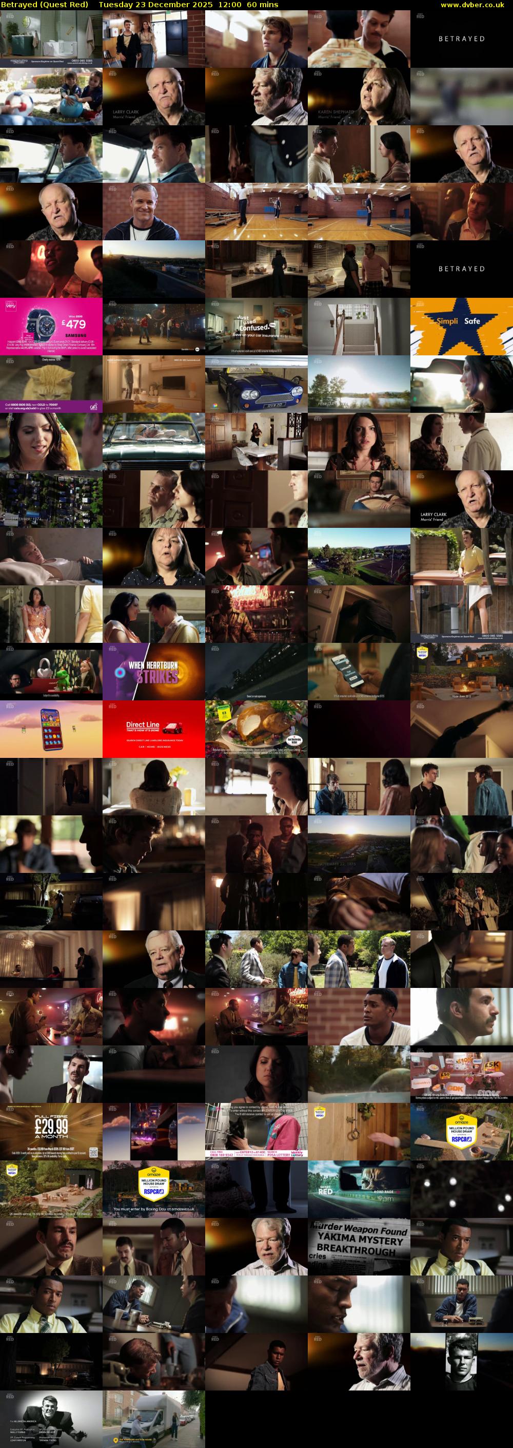 Betrayed (Quest Red) Tuesday 23 December 2025 12:00 - 13:00