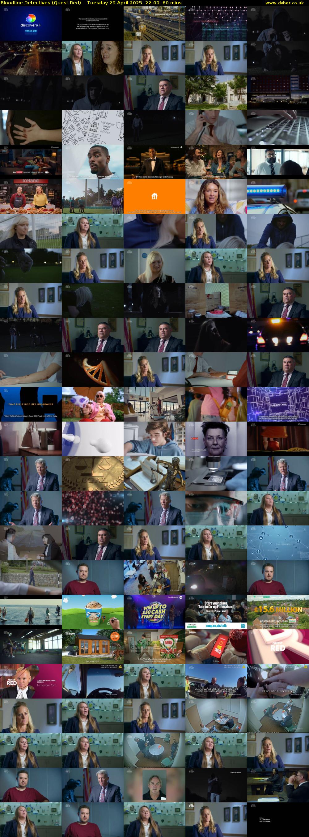 Bloodline Detectives (Quest Red) Tuesday 29 April 2025 22:00 - 23:00