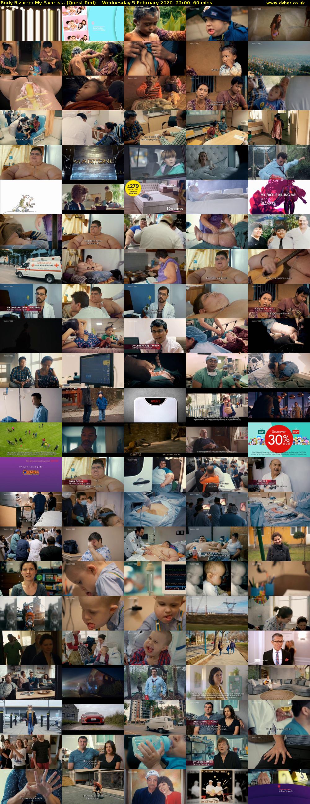 Body Bizarre: My Face is... (Quest Red) Wednesday 5 February 2020 22:00 - 23:00