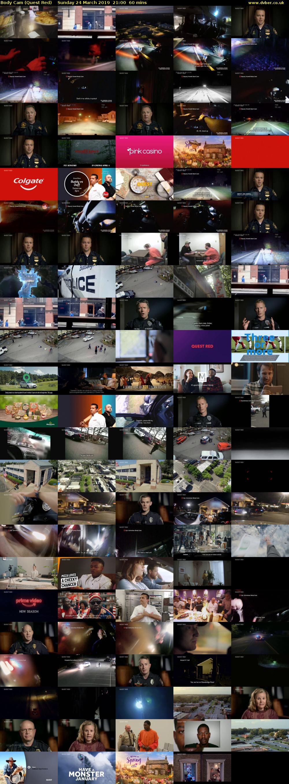 Body Cam (Quest Red) Sunday 24 March 2019 21:00 - 22:00