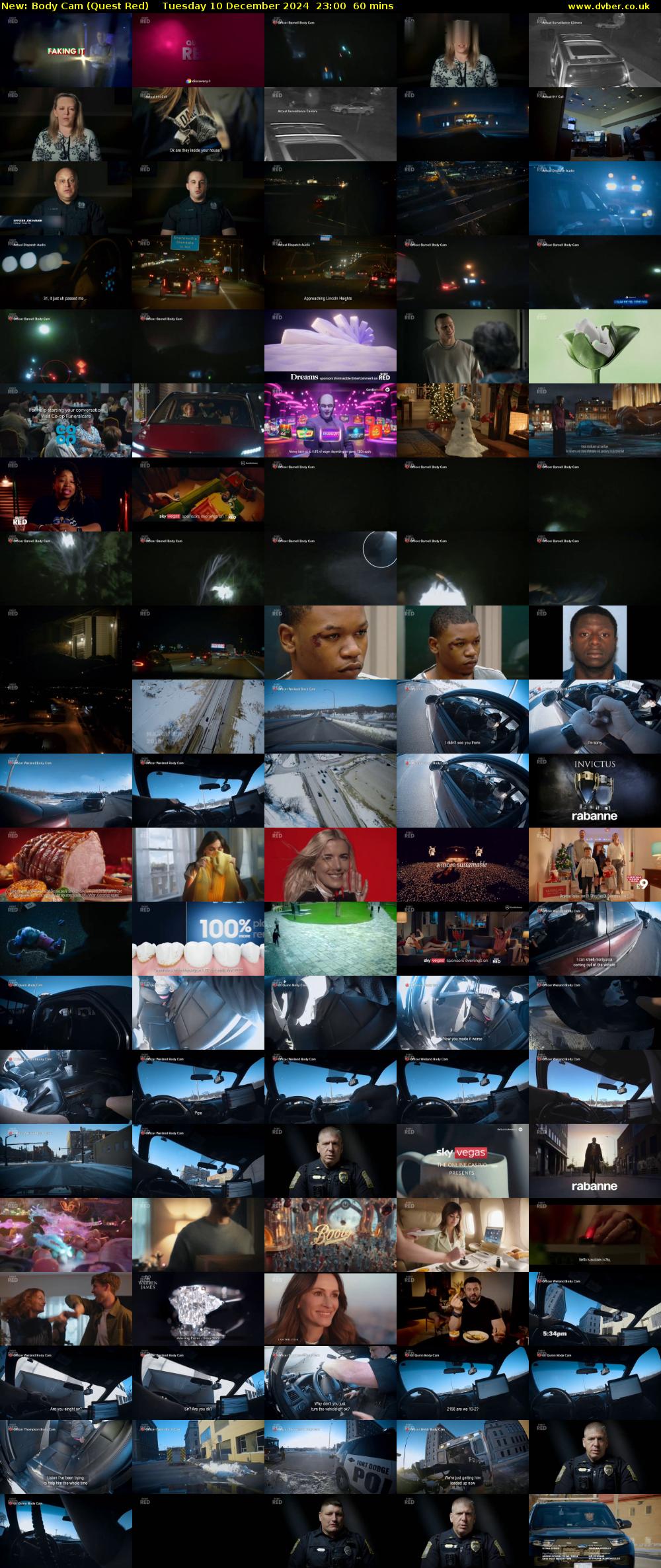 Body Cam (Quest Red) Tuesday 10 December 2024 23:00 - 00:00
