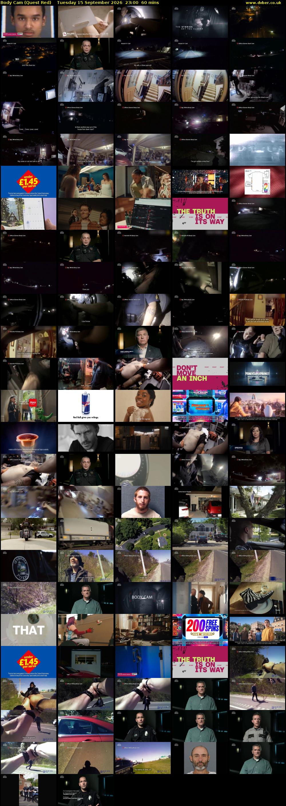 Body Cam (Quest Red) Tuesday 15 September 2026 23:00 - 00:00