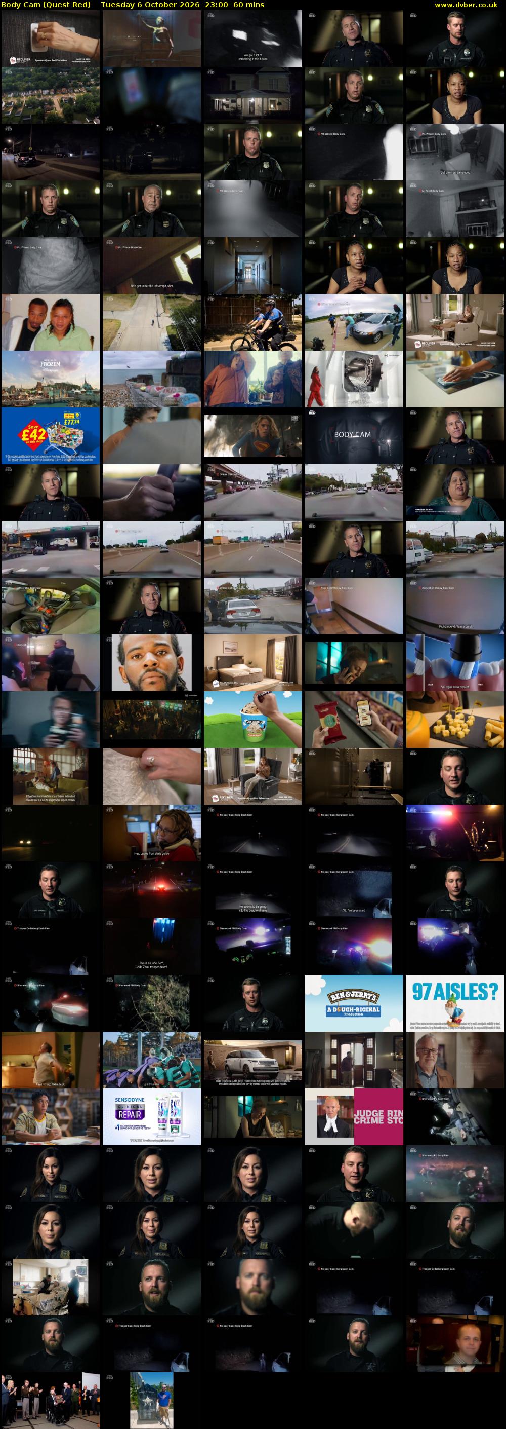 Body Cam (Quest Red) Tuesday 6 October 2026 23:00 - 00:00