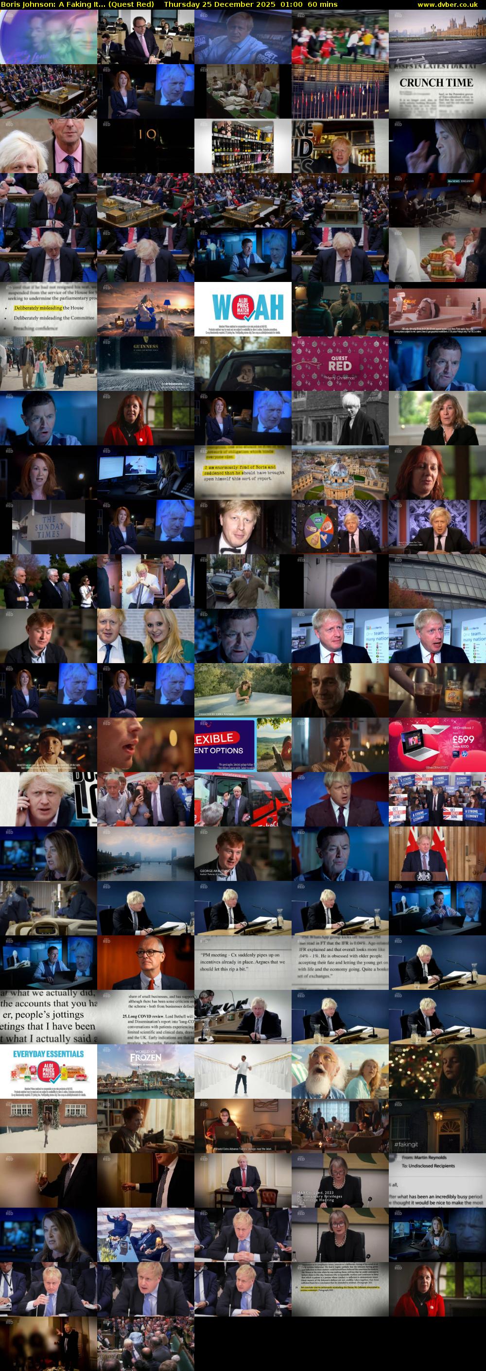 Boris Johnson: A Faking It... (Quest Red) Thursday 25 December 2025 01:00 - 02:00