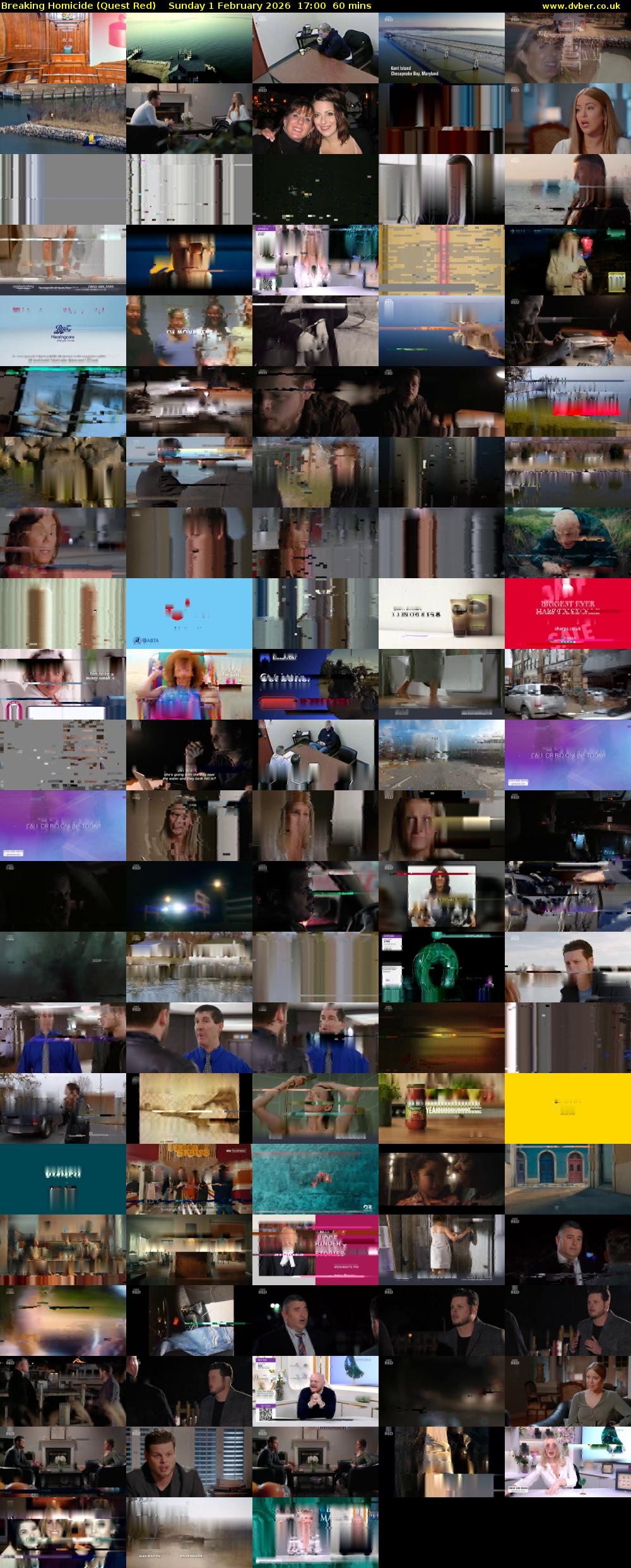 Breaking Homicide (Quest Red) Sunday 1 February 2026 17:00 - 18:00