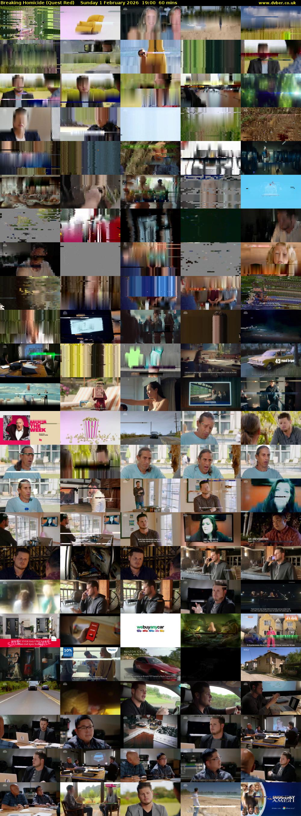 Breaking Homicide (Quest Red) Sunday 1 February 2026 19:00 - 20:00