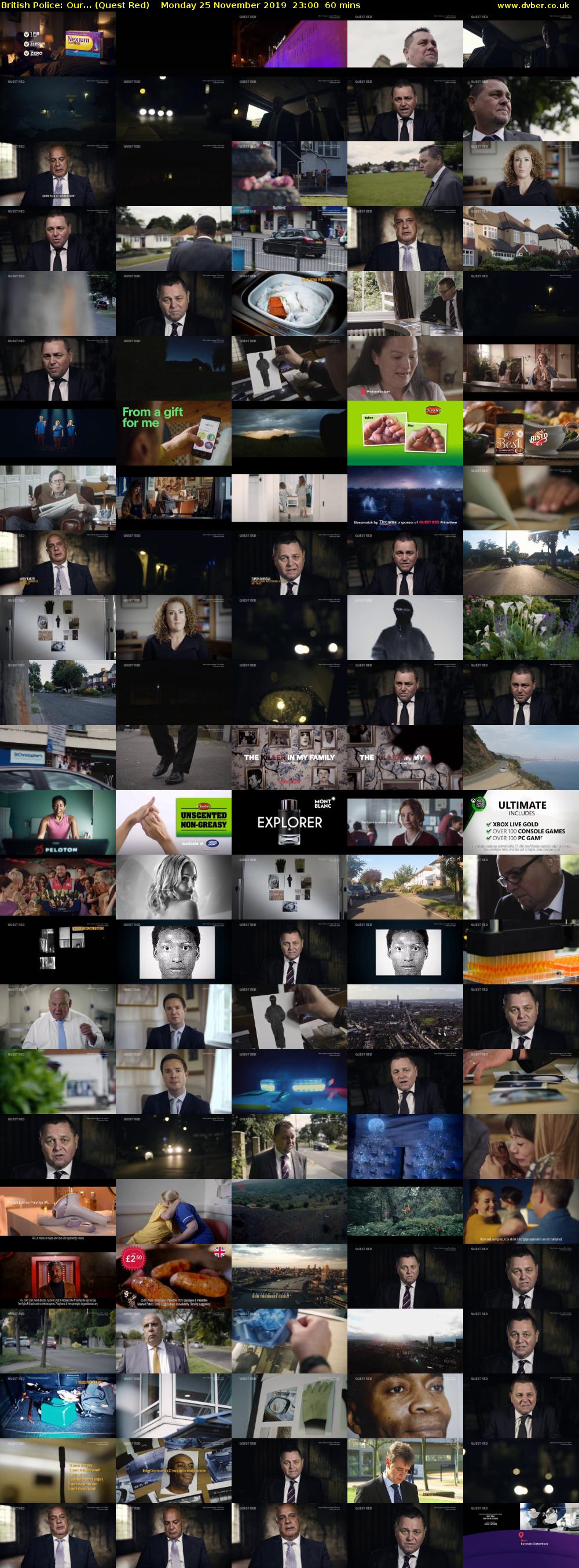 British Police: Our... (Quest Red) Monday 25 November 2019 23:00 - 00:00