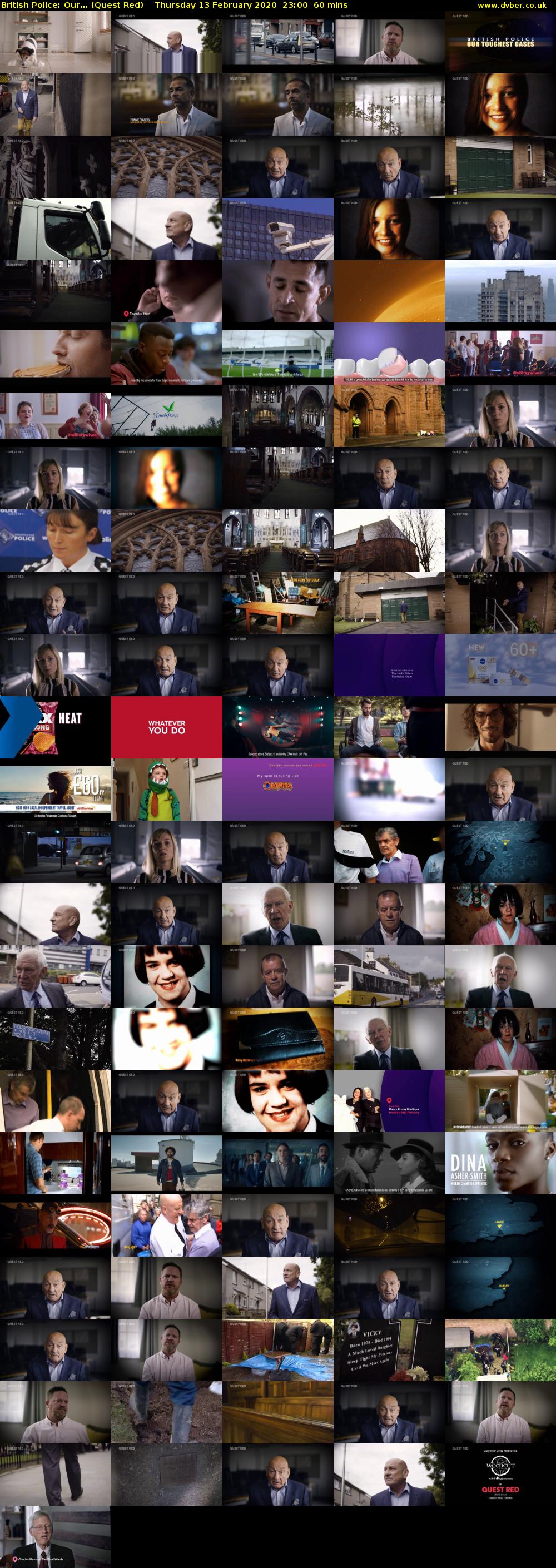 British Police: Our... (Quest Red) Thursday 13 February 2020 23:00 - 00:00