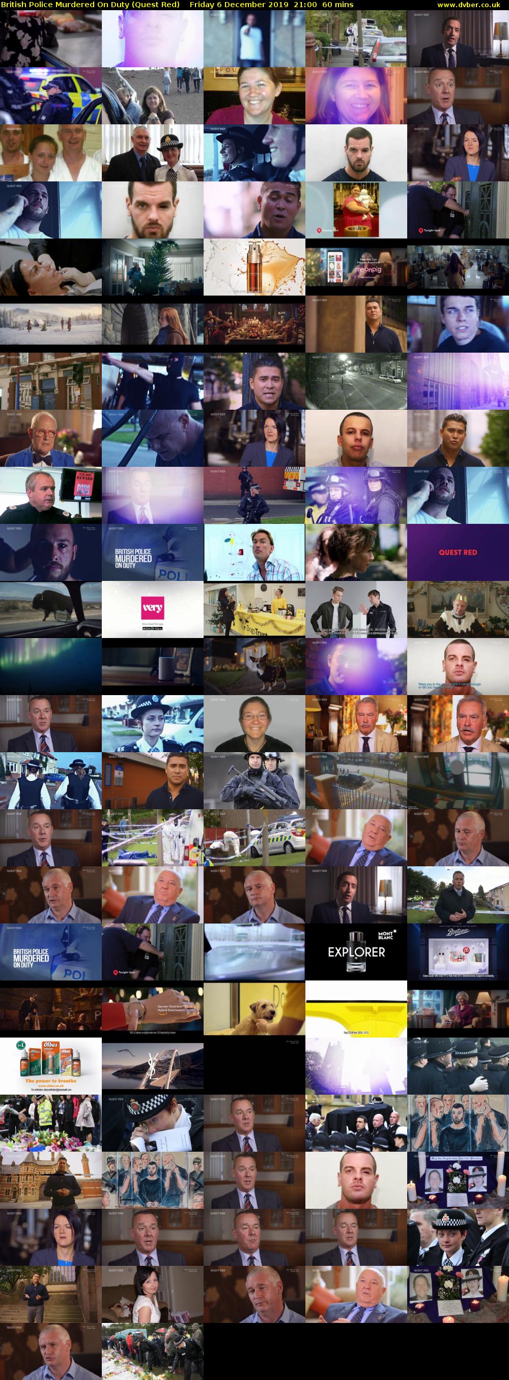 British Police Murdered On Duty (Quest Red) Friday 6 December 2019 21:00 - 22:00