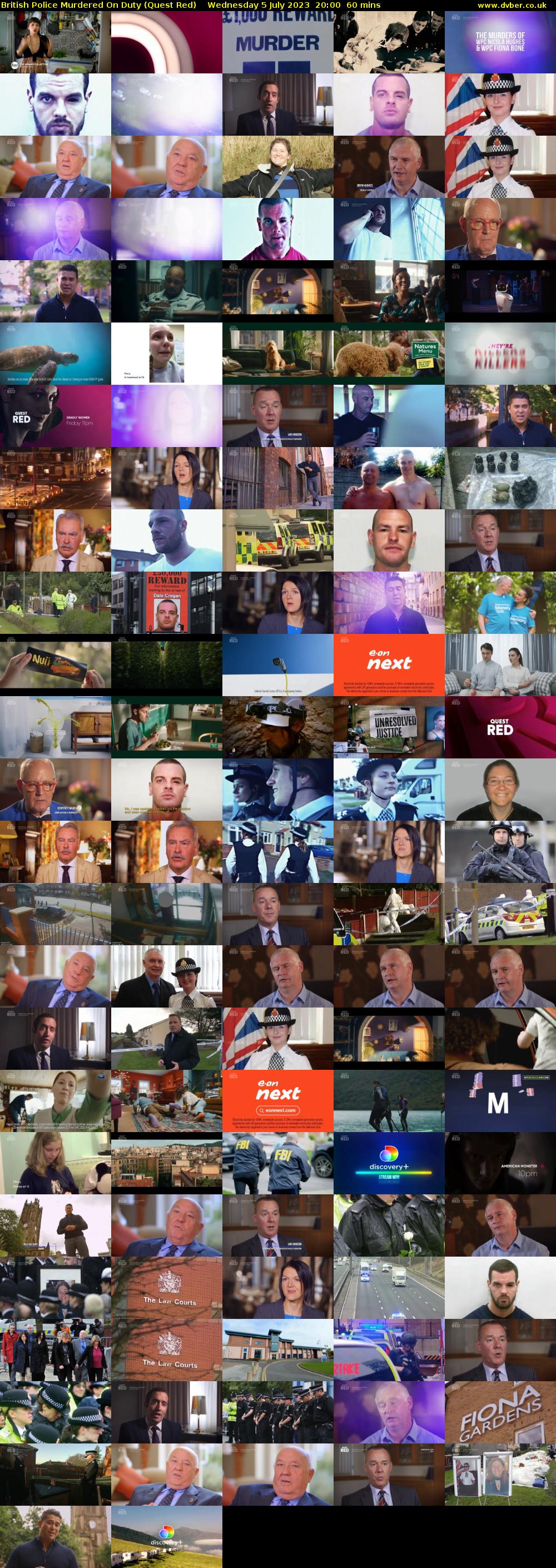 British Police Murdered On Duty (Quest Red) Wednesday 5 July 2023 20:00 - 21:00