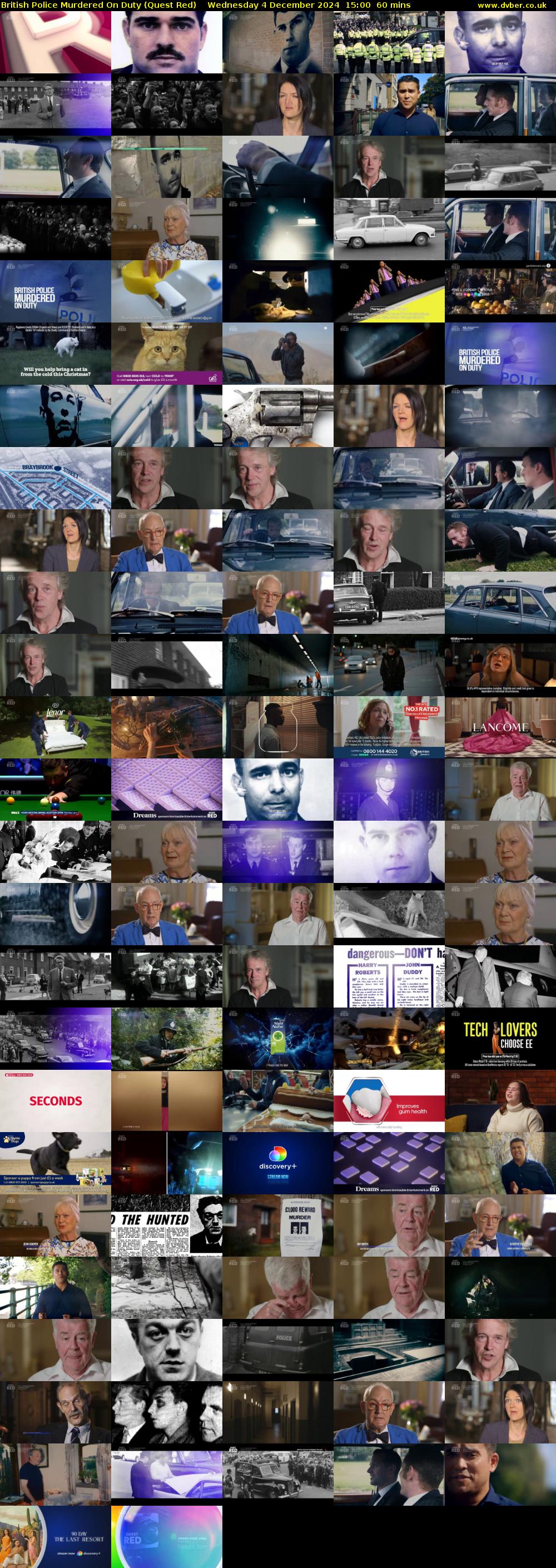 British Police Murdered On Duty (Quest Red) Wednesday 4 December 2024 15:00 - 16:00