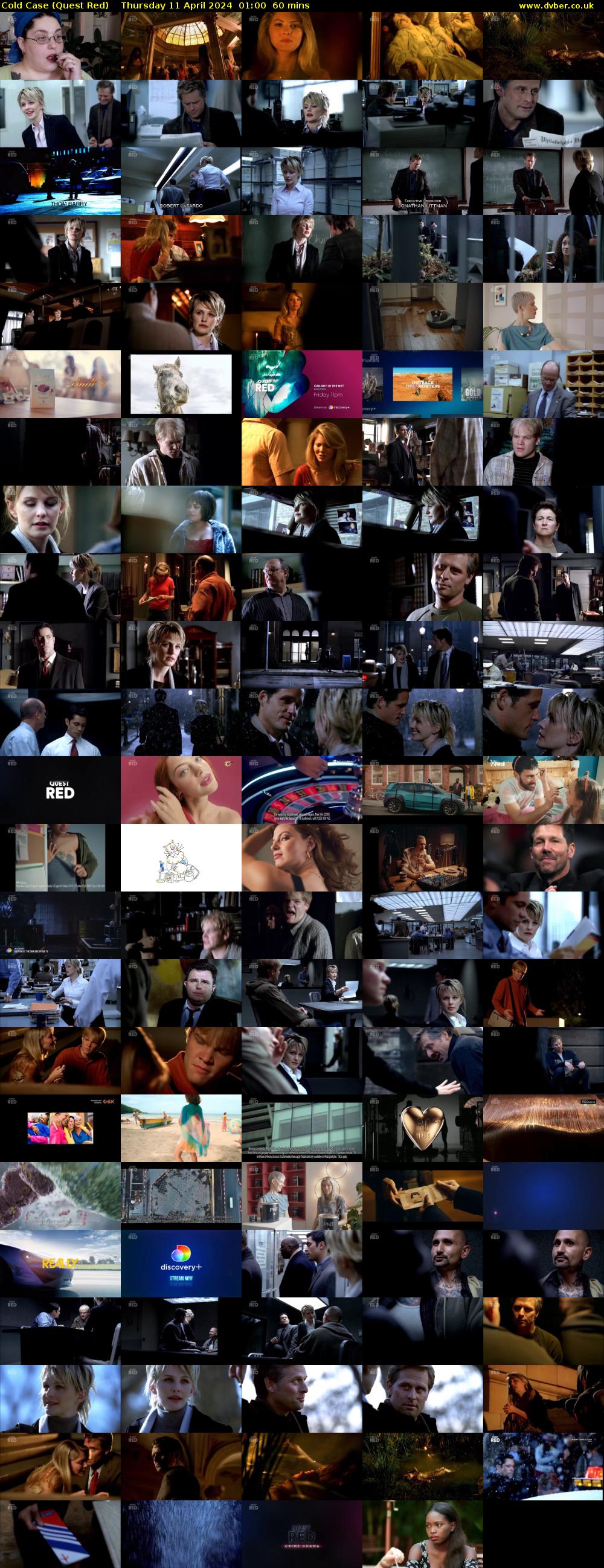 Cold Case (Quest Red) Thursday 11 April 2024 01:00 - 02:00
