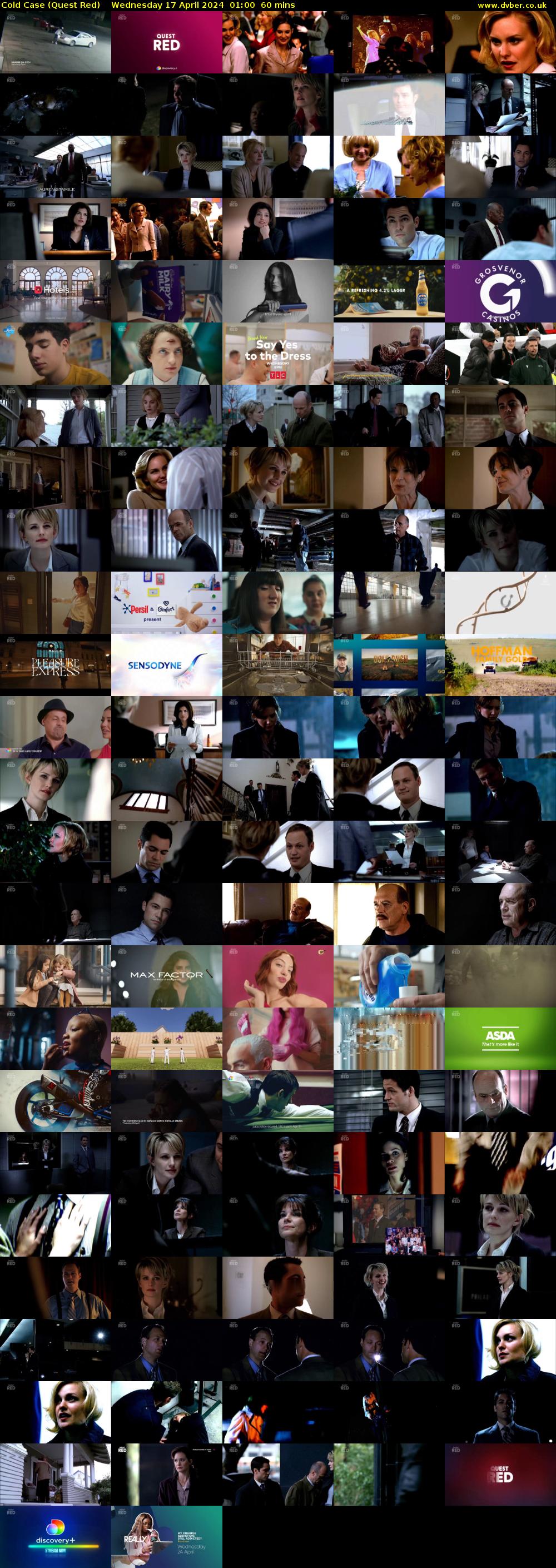 Cold Case (Quest Red) Wednesday 17 April 2024 01:00 - 02:00