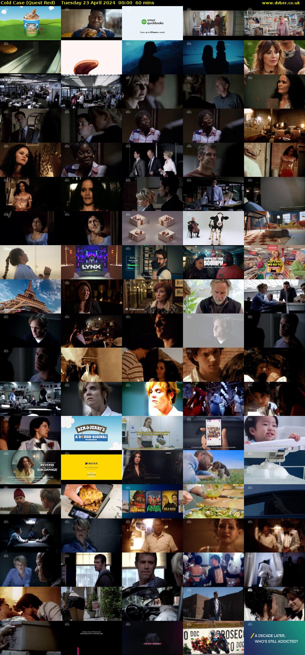 Cold Case (Quest Red) Tuesday 23 April 2024 00:00 - 01:00