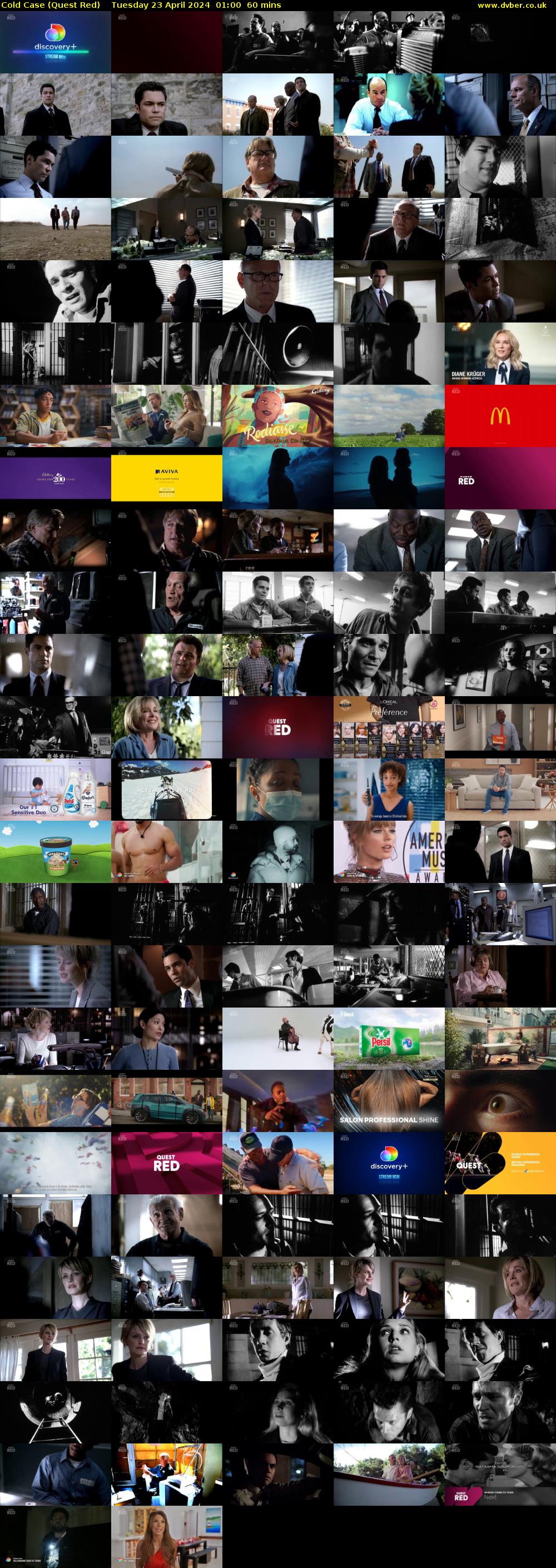 Cold Case (Quest Red) Tuesday 23 April 2024 01:00 - 02:00