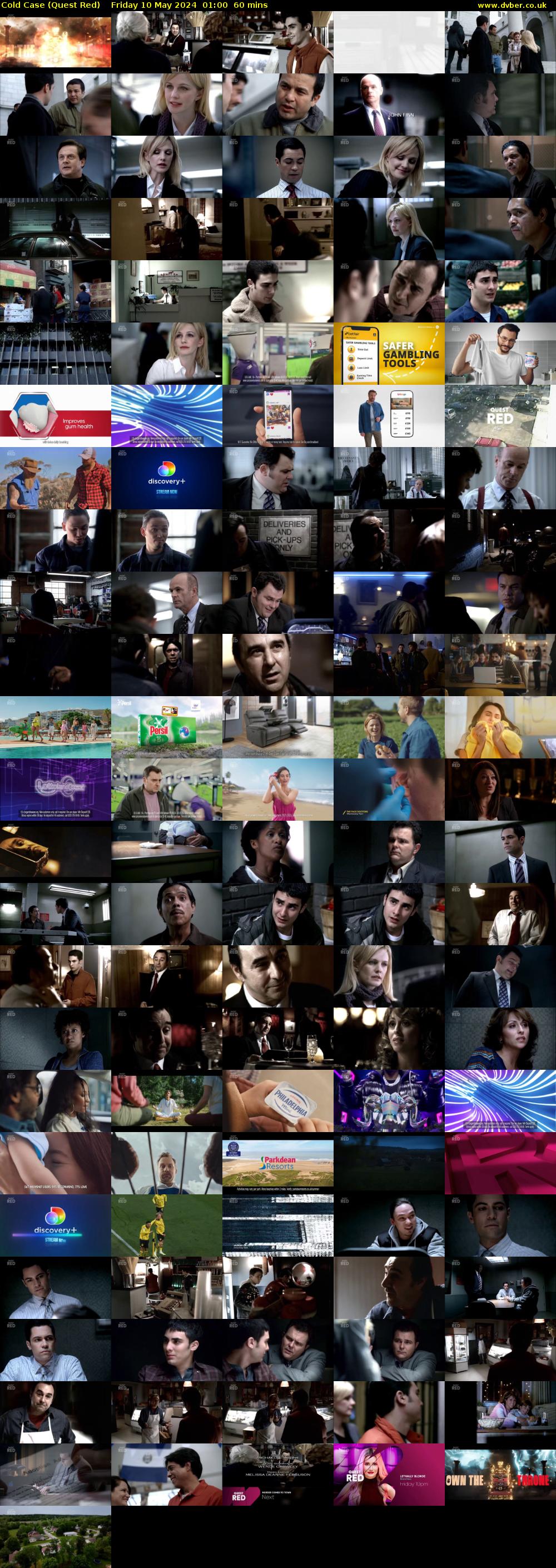 Cold Case (Quest Red) Friday 10 May 2024 01:00 - 02:00