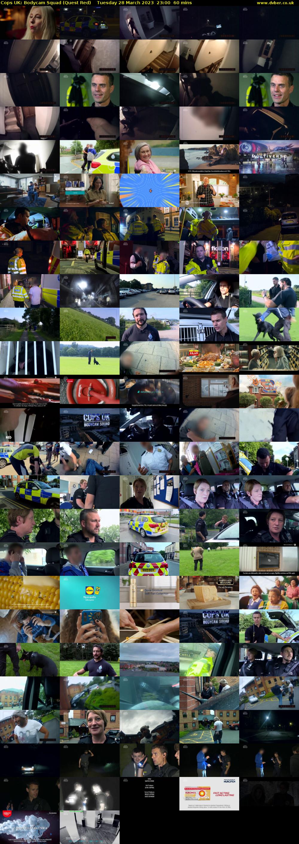 Cops UK: Bodycam Squad (Quest Red) Tuesday 28 March 2023 23:00 - 00:00