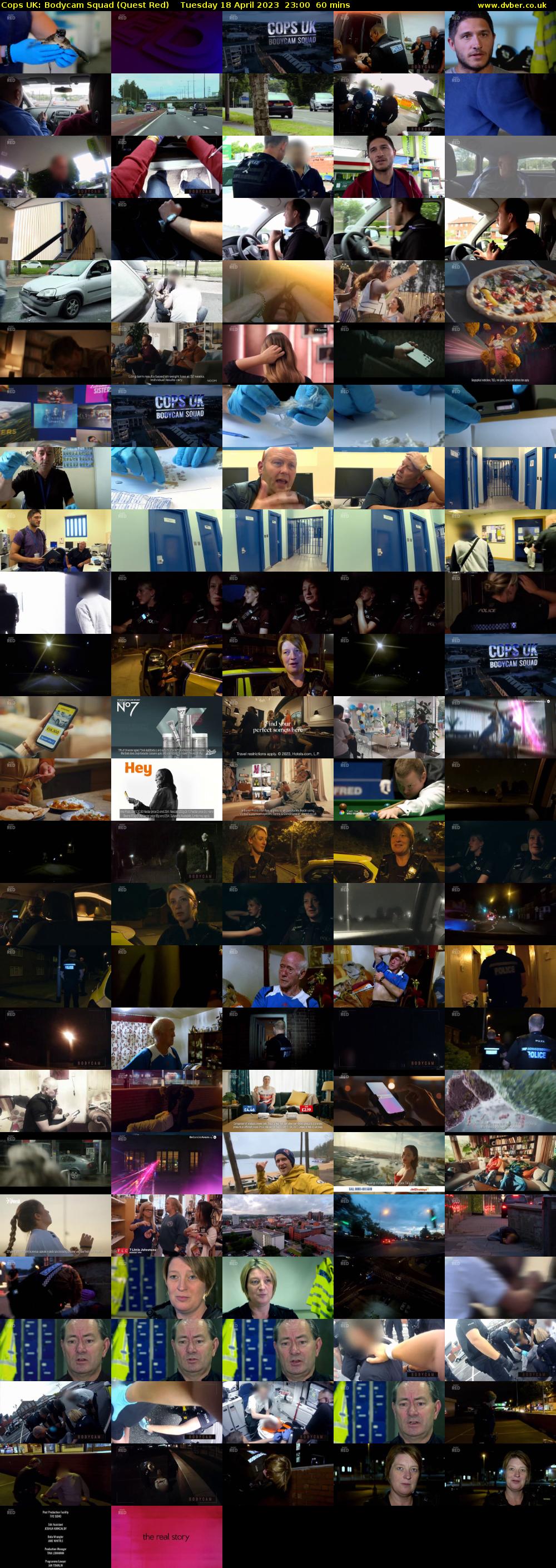 Cops UK: Bodycam Squad (Quest Red) Tuesday 18 April 2023 23:00 - 00:00