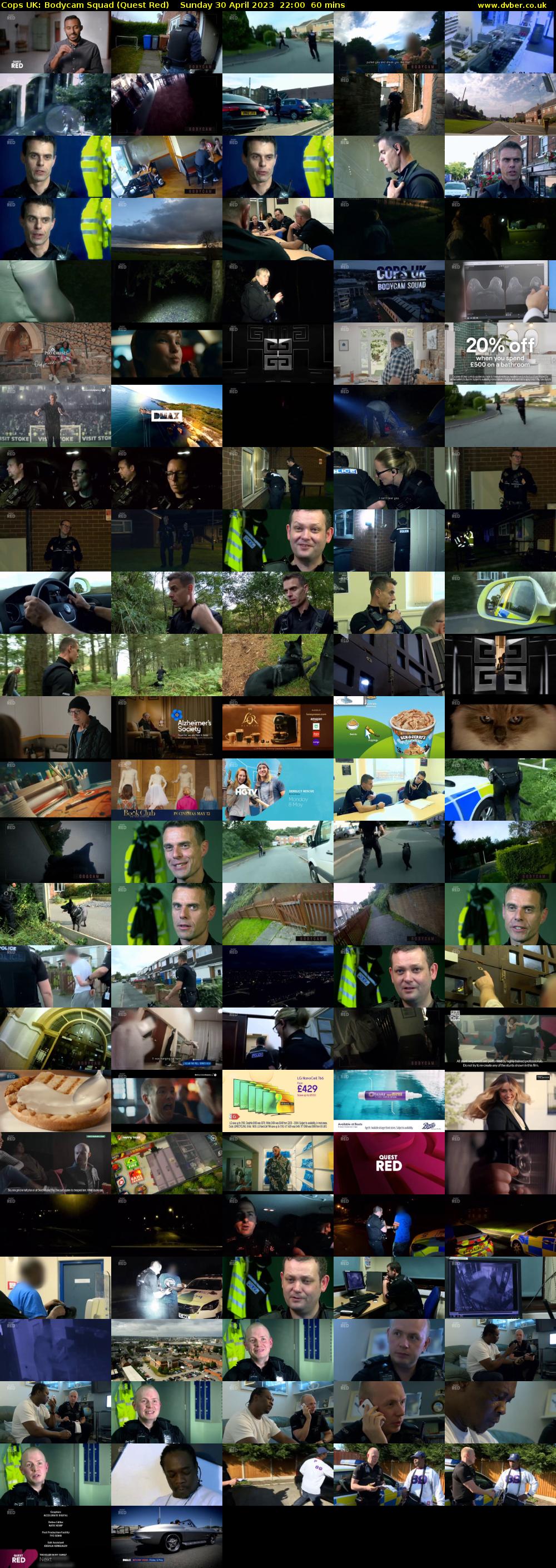 Cops UK: Bodycam Squad (Quest Red) Sunday 30 April 2023 22:00 - 23:00
