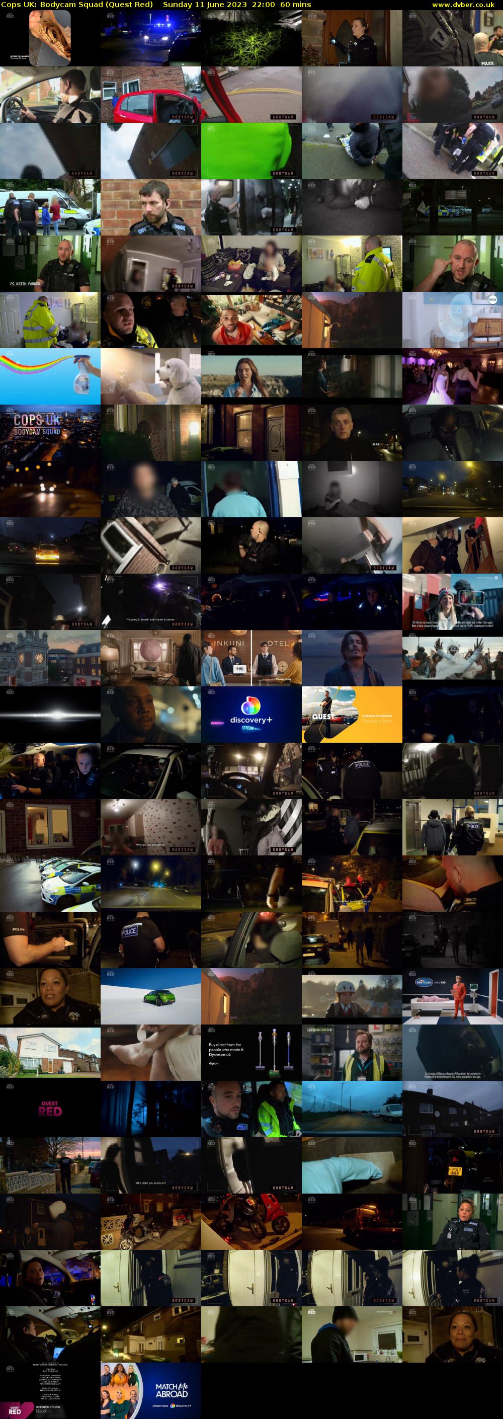 Cops UK: Bodycam Squad (Quest Red) Sunday 11 June 2023 22:00 - 23:00
