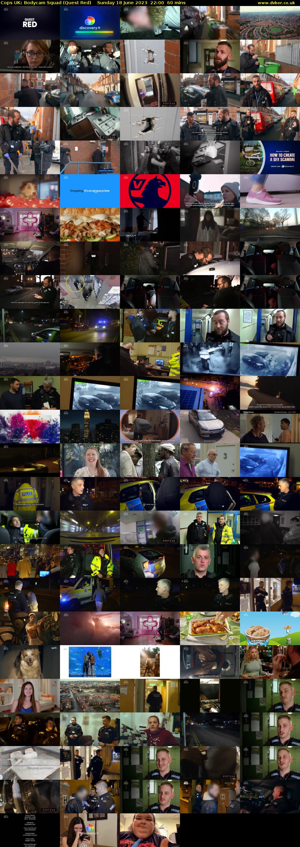 Cops UK: Bodycam Squad (Quest Red) Sunday 18 June 2023 22:00 - 23:00